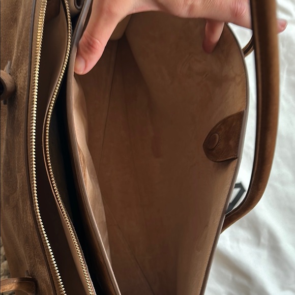 LE TECKEL TOTE BAG IN NUBUK CALFSKIN - Picture 10 of 15